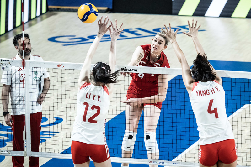 Link xem trực tiếp bóng chuyền bán kết Volleyball Nations League 2023 Trung Quốc vs Ba Lan, 04h00 ngày 16/7 - Ảnh 1