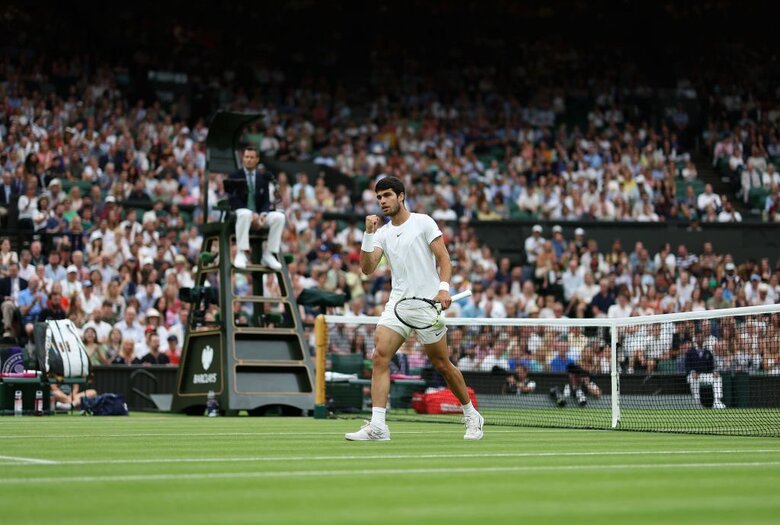 Hành trình vô địch Wimbledon 2023 của Alcaraz:  - Ảnh 4
