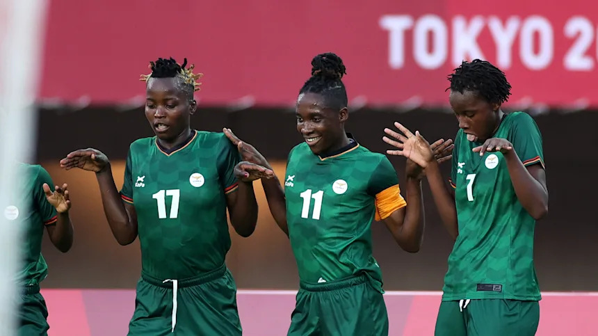 Trước khi dự World Cup nữ 2023, thủ quân tuyển Zambia là... võ sĩ chuyên nghiệp - Ảnh 1