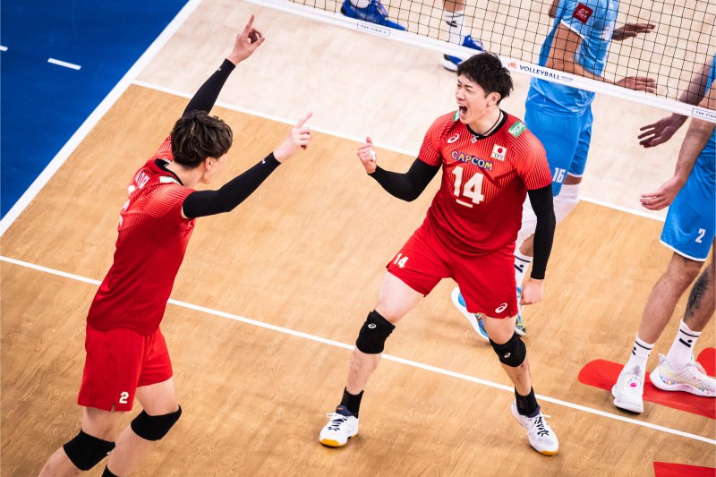 Tuyển bóng chuyền nam Nhật Bản đại thắng Slovenia, thẳng tiến bán kết Volleyball Nations League 2023 - Ảnh 1