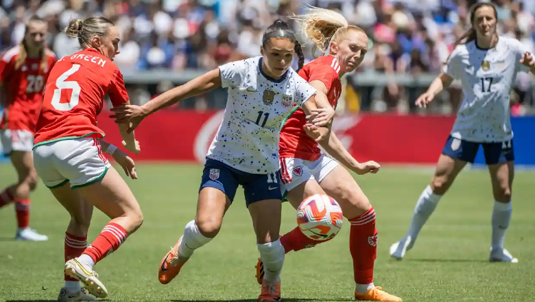 Cầu thủ lập cú đúp vào lưới Việt Nam là vũ khí bí mật của Mỹ ở World Cup nữ 2023 - Ảnh 1