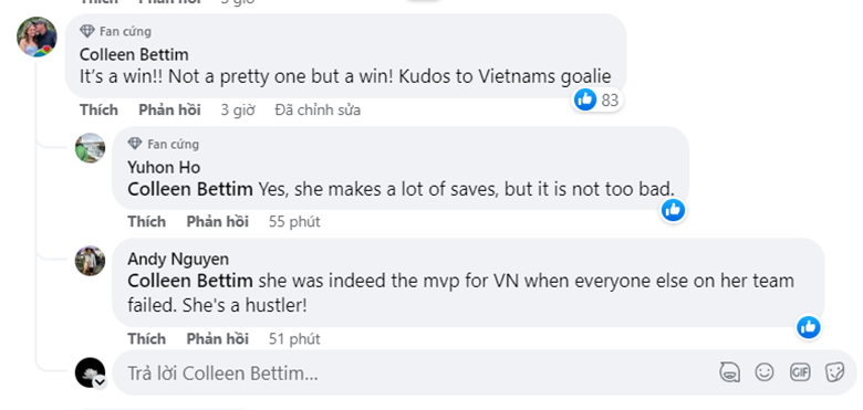 CĐV Mỹ: Không có Kim Thanh, ĐT nữ Việt Nam đã thua 10-0 - Ảnh 1