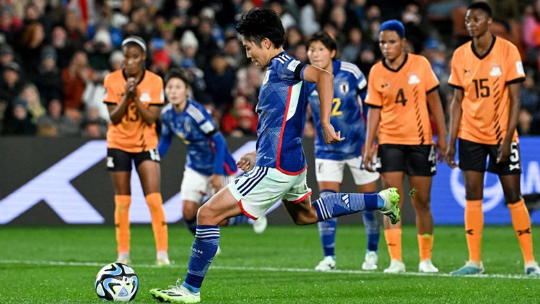 Kết quả bóng đá nữ Zambia vs Nhật Bản: Đẳng cấp chênh lệch, 4 bàn mãn nhãn - Ảnh 1