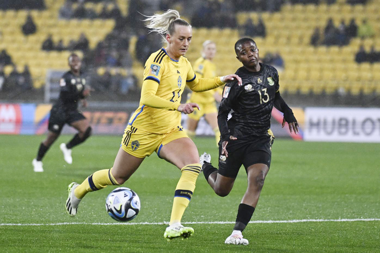 Kết quả bóng đá Nữ Thụy Điển vs Nữ Nam Phi: Suýt xảy ra địa chấn - Ảnh 2