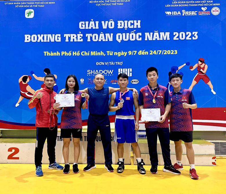 Cả 5 VĐV Nghệ An dự giải Boxing trẻ toàn quốc đều có huy chương - Ảnh 1