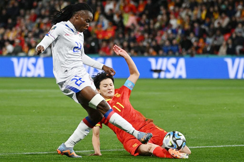 Kết quả bóng đá Nữ Trung Quốc vs Nữ Haiti: Thắng trong thế thua người - Ảnh 2