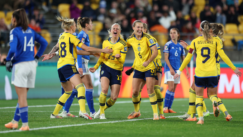 Kết quả bóng đá Nữ Thuỵ Điển vs Nữ Italia: Thua thảm vì phạt góc - Ảnh 1