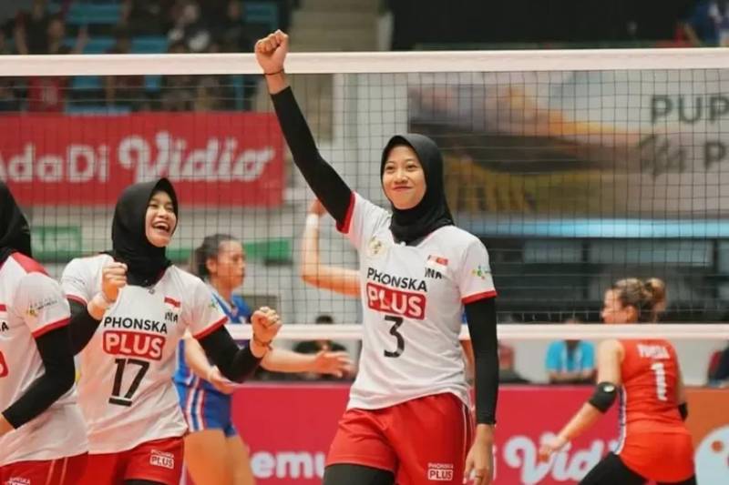 Ngôi sao số 1 bóng chuyền nữ Indonesia không tới Việt Nam đánh giải SEA V.League 2023 - Ảnh 1
