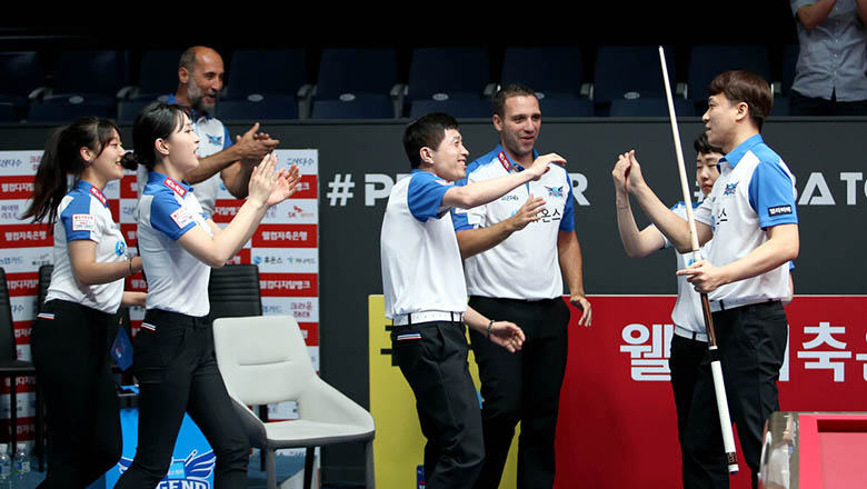 Quốc Nguyện ‘gồng gánh’ HanaPay, Phương Linh nở nụ cười thắng trận ở PBA Team League - Ảnh 2