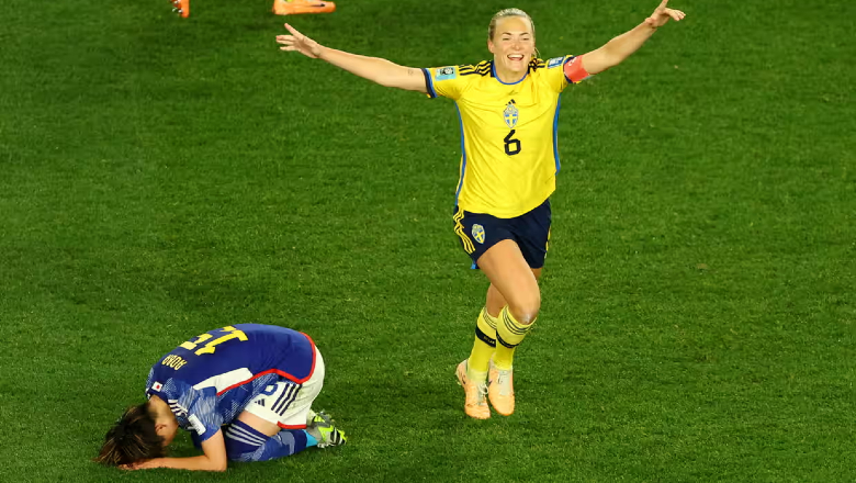 Kết quả bóng đá Nữ Nhật Bản vs Nữ Thụy Điển: Bất ngờ ngã ngựa - Ảnh 1