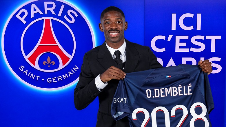Ousmane Dembele chính thức rời Barcelona sang PSG với giá 50 triệu euro - Ảnh 2