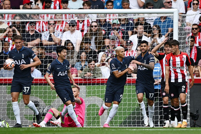 Kết quả bóng đá Brentford vs Tottenham: Ngã ngũ ngay từ hiệp 1 - Ảnh 2