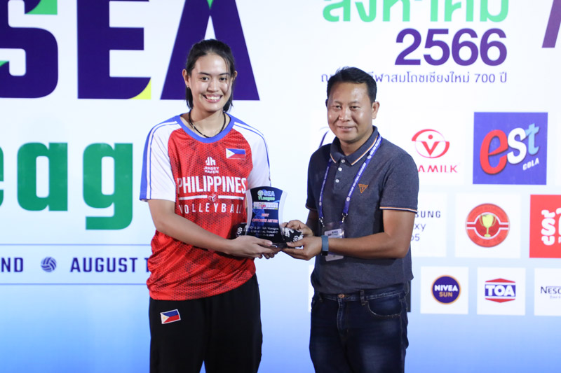 Khủng long bóng chuyền mới của Philippines vừa được vinh danh ở SEA V.League 'đáng gờm' thế nào? - Ảnh 1