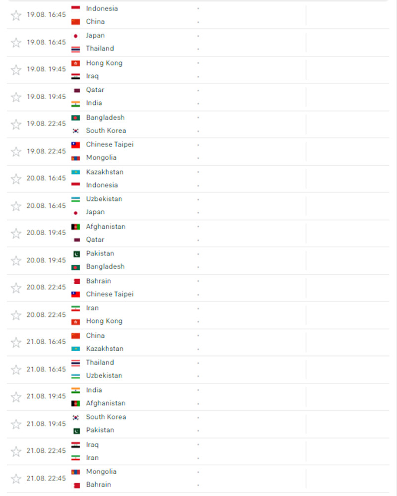 Lịch thi đấu giải bóng chuyền nam Vô địch châu Á 2023 mới nhất - Ảnh 2