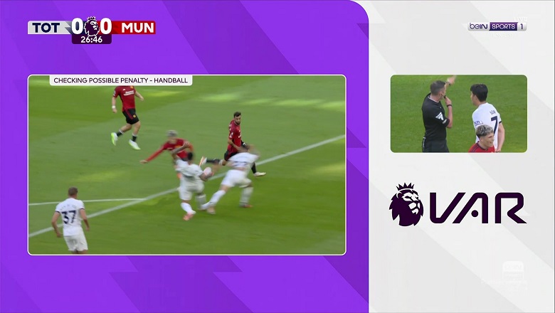 Kết quả bóng đá Tottenham vs MU: VAR và may mắn ngoảnh mặt với Quỷ đỏ - Ảnh 3