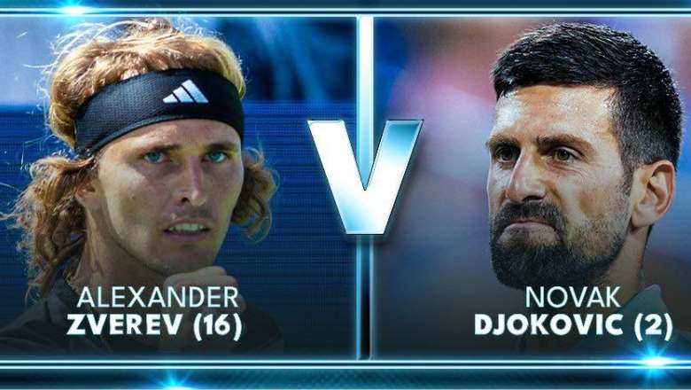 Trực tiếp tennis Djokovic vs Zverev, Bán kết Cincinnati Masters - 7h00 ngày 20/8 - Ảnh 1