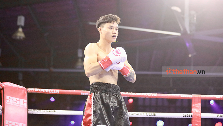 Võ sĩ Bình Dương giành đai vô địch Boxing chuyên nghiệp WBA châu Á - Ảnh 1