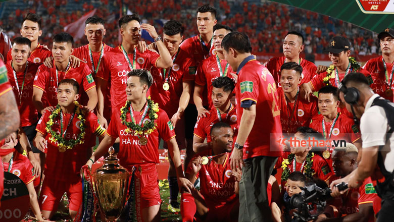 Bảng xếp hạng chung cuộc V.League 2023: CAHN vô địch, Đà Nẵng xuống hạng - Ảnh 1