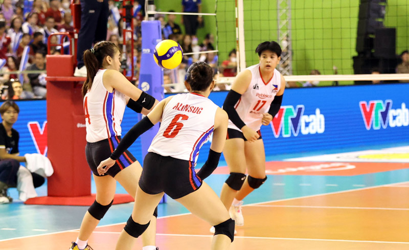 Tuyển bóng chuyền nữ Philippines thua cay đắng trước Kazakhstan ở giải Vô địch châu Á 2023 - Ảnh 1