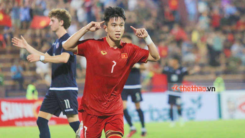 Kết quả bóng đá U23 Việt Nam vs U23 Guam: Chiếm ngôi đầu bằng set tennis - Ảnh 1
