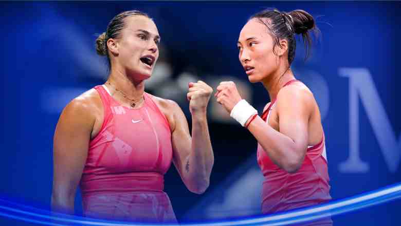 ‘Thần đồng’ tennis Trung Quốc thua chóng vánh Sabalenka, dừng bước ở Tứ kết US Open - Ảnh 1