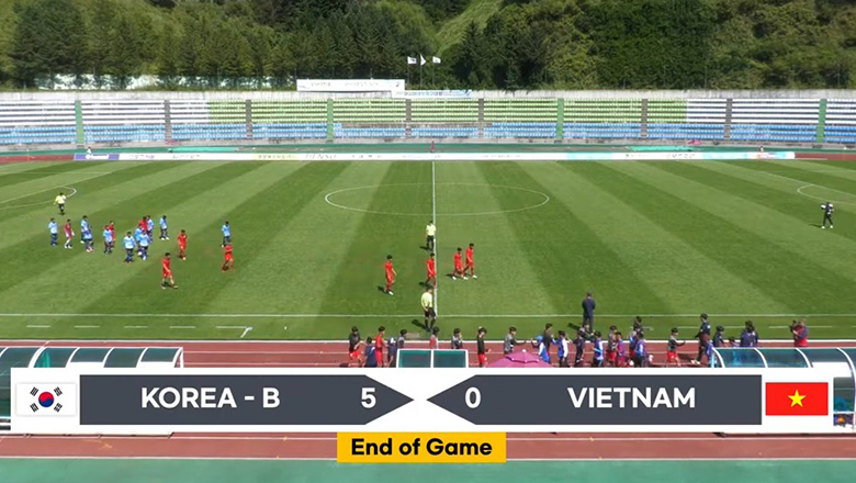 ĐT sinh viên Việt Nam thua Hàn Quốc B 0-5 ở giải châu Á - Ảnh 1