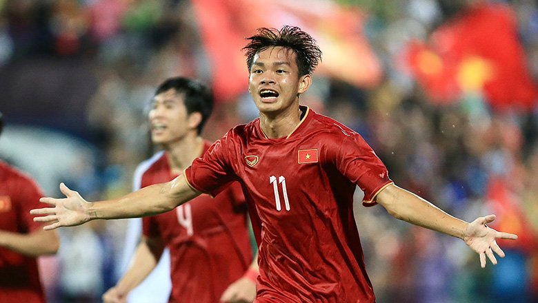 Bùi Vĩ Hào vỡ òa với bàn thắng muộn giúp U23 Việt Nam vào VCK U23 châu Á - Ảnh 1