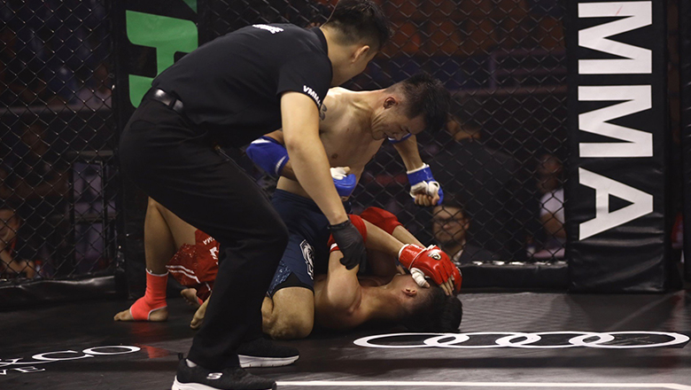 HCB Wushu thế giới ghi dấu cú knockout nhanh nhất Lion Championship  - Ảnh 3