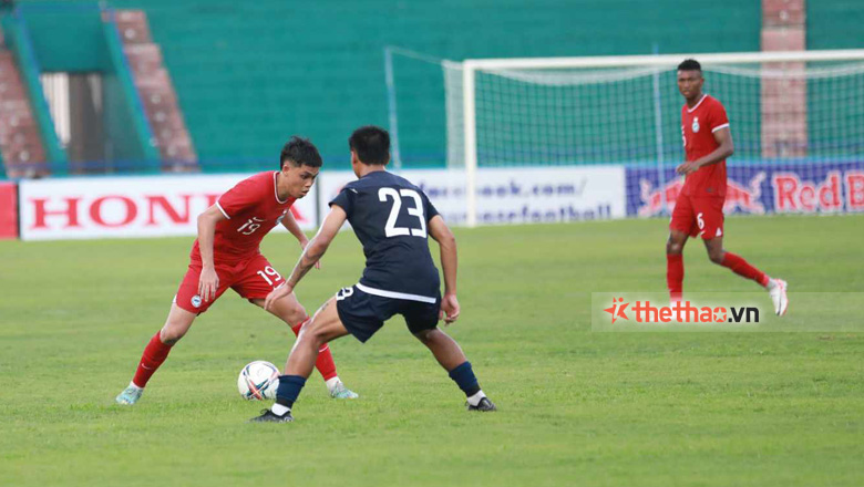 Kết quả bóng đá U23 Guam vs U23 Singapore: Cú sốc ở Việt Trì - Ảnh 1