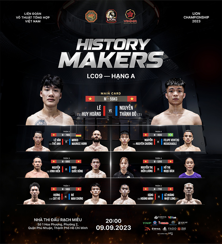 Link xem trực tiếp giải MMA Việt Nam Lion Championship 9 - Ảnh 1