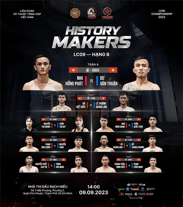 Link xem trực tiếp giải MMA Việt Nam Lion Championship 9 - Ảnh 2