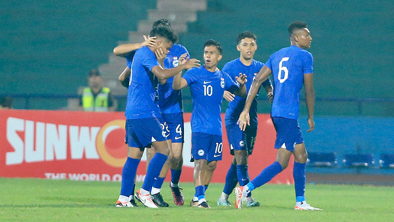HLV U23 Singapore tự hào vì hòa được đội hàng đầu khu vực như U23 Việt Nam  - Ảnh 1