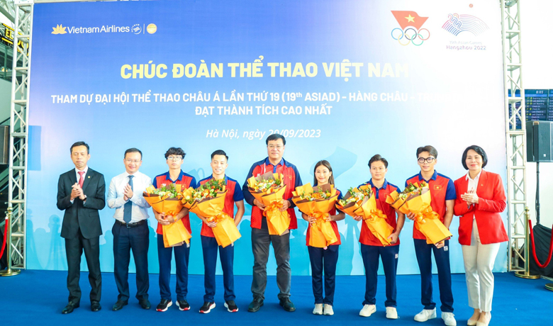 Đoàn Thể thao Việt Nam xuất quân dự ASIAD 19 - Ảnh 1