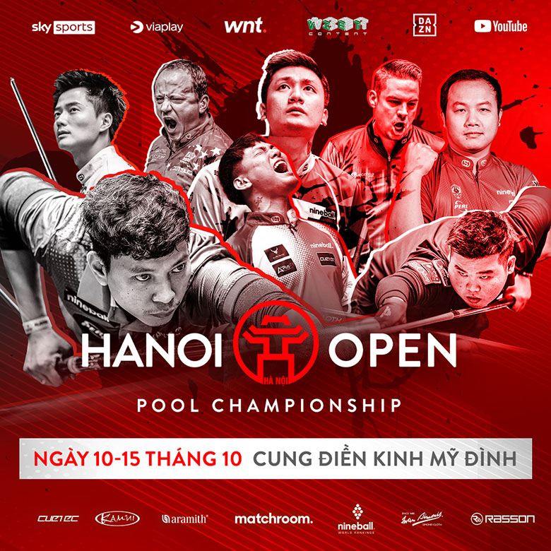 Giải Asian Open đổi tên thành Hanoi Open Pool Championship - Ảnh 1