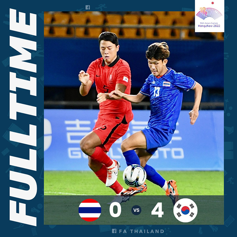 Olympic Thái Lan thua Hàn Quốc 4 bàn không gỡ, Trung Quốc đi tiếp ở ASIAD 19 - Ảnh 4