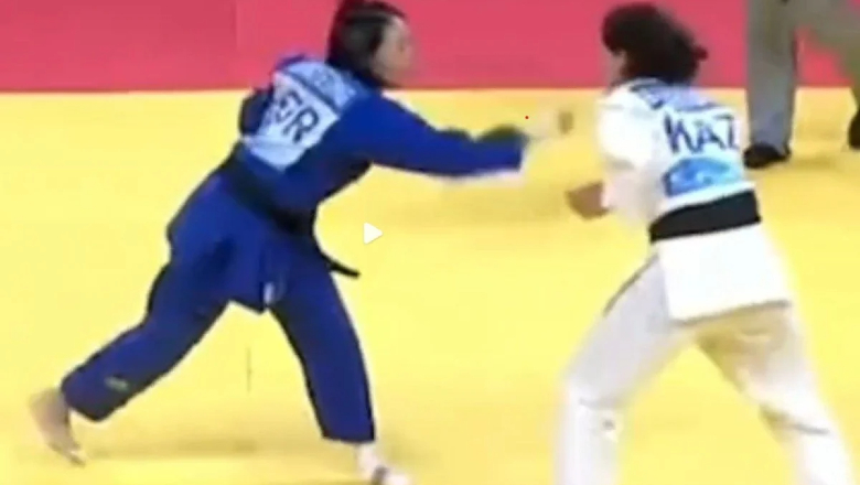 Judo ASIAD 19: Võ sĩ bị xử thua vì tát đối thủ, mất luôn HCĐ - Ảnh 1