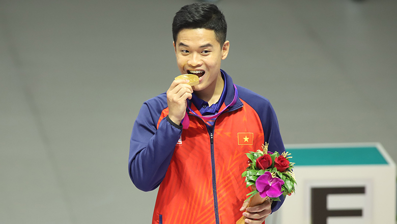Vì sao Phạm Quang Huy vô địch ASIAD 19 nhưng chưa có vé dự Olympic Paris 2024? - Ảnh 1