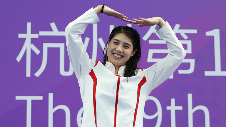Trung Quốc phá kỷ lục huy chương vàng ở môn bơi ASIAD 19 - Ảnh 1