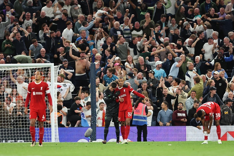 Kết quả bóng đá Tottenham vs Liverpool: 2 thẻ đỏ và kịch bản cay đắng - Ảnh 3