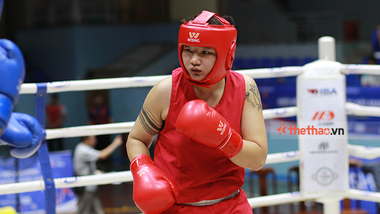 Lưu Diễm Quỳnh thắng tứ kết, chắc chắn có huy chương Boxing ASIAD 19 - Ảnh 1