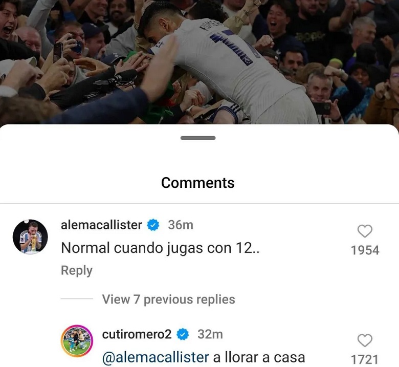 Sao Liverpool bị sờ gáy vì bình luận ‘Tottenham đá với 12 người’ trên Instagram - Ảnh 1