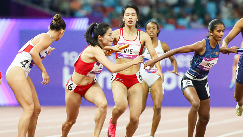 Việt Nam hụt HCĐ điền kinh chạy tiếp sức 4x400m nữ tại ASIAD 19 - Ảnh 2