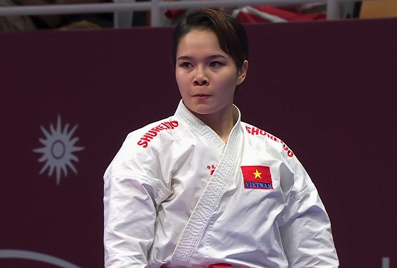 Nguyễn Thị Phương thua 'khắc tinh', lỡ cơ hội giành HCĐ Karate ASIAD 19 - Ảnh 1