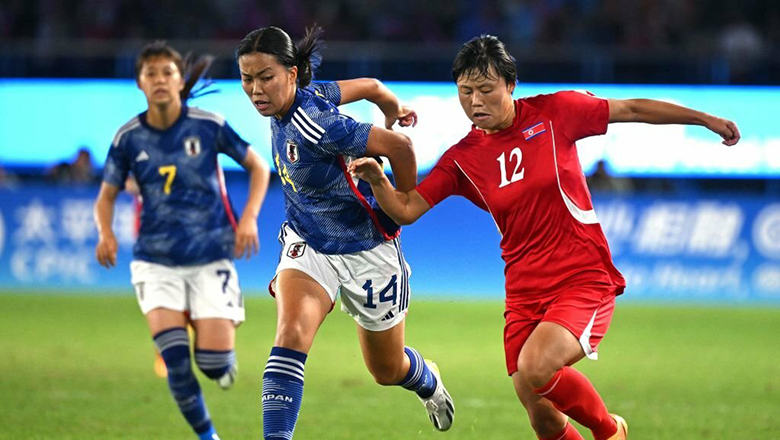 Bóng đá nữ Nhật Bản hủy diệt Triều Tiên, giành HCV ASIAD 19 bằng đội hình dự bị - Ảnh 1