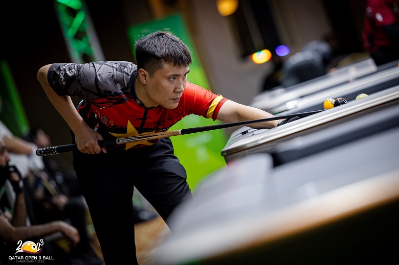 Tạ Văn Linh để thua cơ thủ 18 tuổi, Việt Nam sạch bóng tại Qatar Open 2023 - Ảnh 1