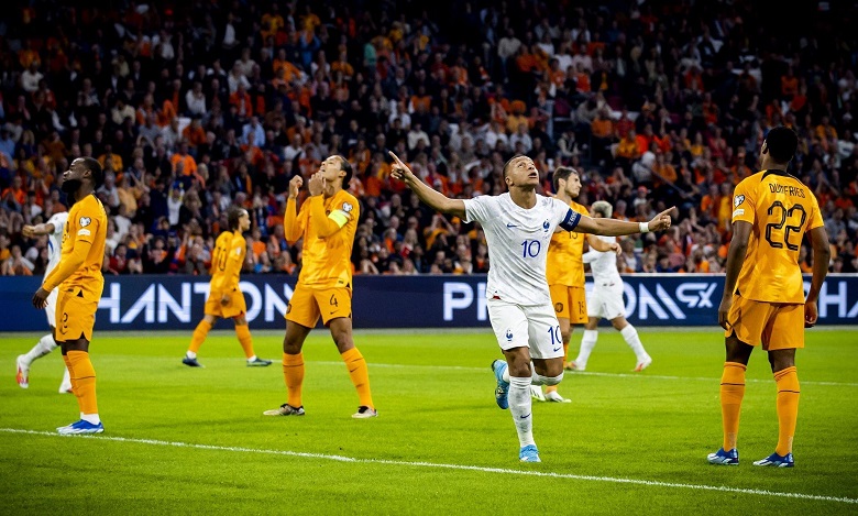 Kylian Mbappe bùng nổ trước Hà Lan, Pháp giành sớm đến EURO 2024 - Ảnh 2
