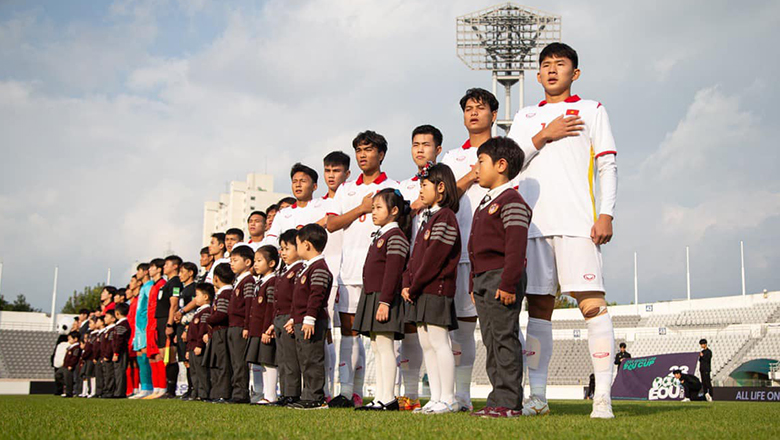U18 Việt Nam thua Hàn Quốc 0-2, khép lại Cúp Tứ hùng với 3 thất bại - Ảnh 1