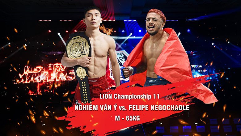 Lion Championship 11: Nghiêm Văn Ý bảo vệ đai trước Negochadle - Ảnh 1