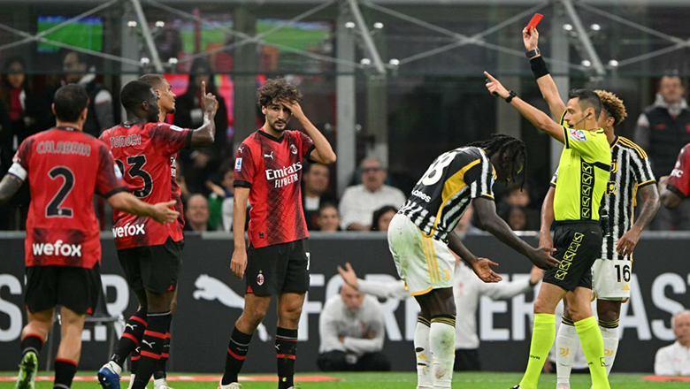 Kết quả bóng đá AC Milan vs Juventus: Nghiệt ngã thẻ đỏ - Ảnh 3