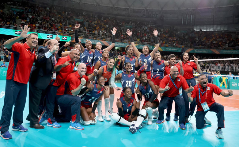 Mang đội hình phụ, bóng chuyền nữ Mỹ và Brazil thua đau ở Đại hội thể thao châu Mỹ - Ảnh 1
